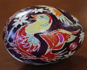 Ukrainian egg photo